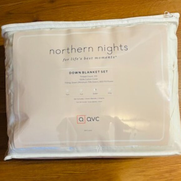 Northern Nights Down Blanket Set - Picture 1 of 1